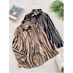 Fia Top - Black / Brown