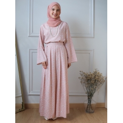 Bunga Casual Set - Black / Creme / Blue / Pink