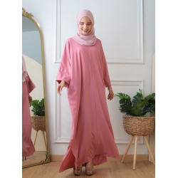 Sabrina Kaftan - Black / Teal / Peach / Purple / Nude / Pink / Brown