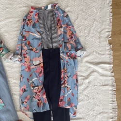Paisley Tunic Top - Blue