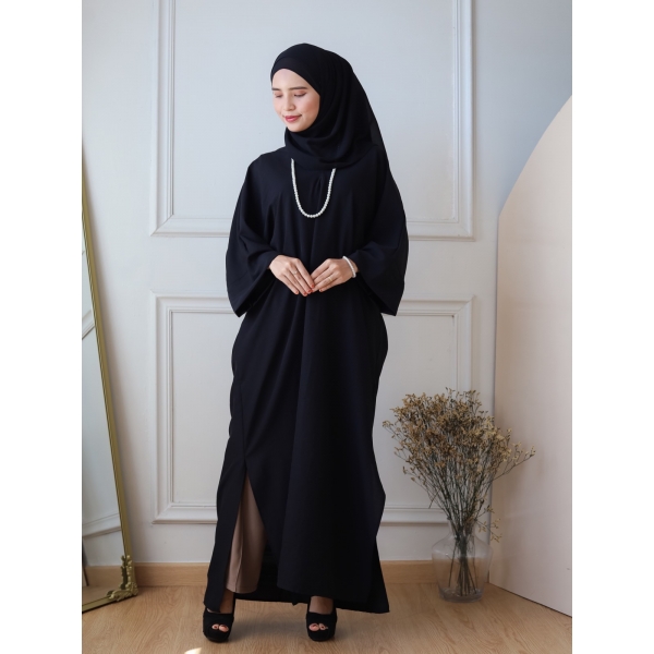 Elica Plain Dress - Black