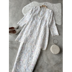 Glinda Embroidery Kurung - (SIZE M) 