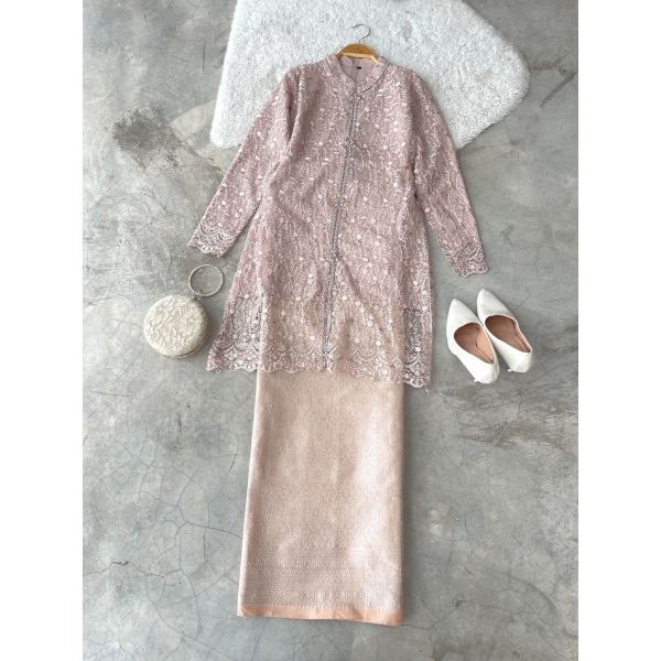 Tiwi Lace Set - Soft Brown