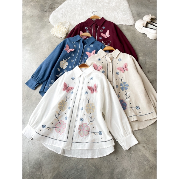 Starry Sulam Butterfly Top