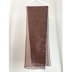 Shawl Organza (Rich Brown)