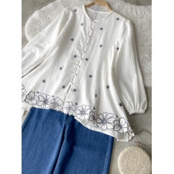 Loran Linen Top
