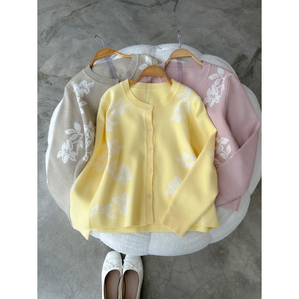 Bridget Knit Cardigan Top