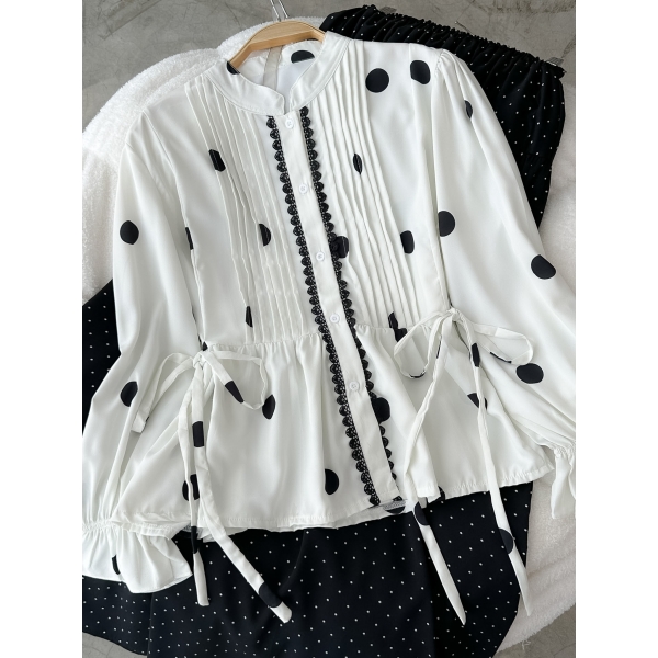 Monroe Polka Top