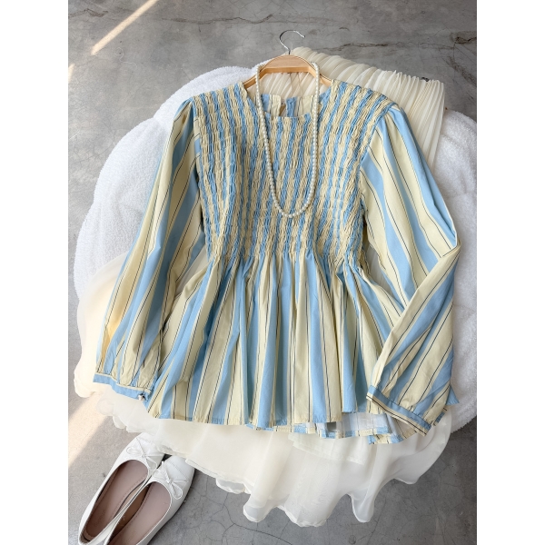 Skylar Pleated Top