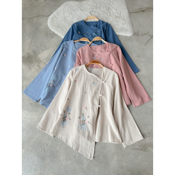 Yiyin Sulam Top