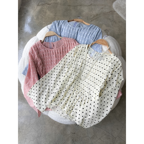 Noelle Polka Top