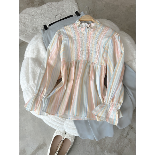 Miwu Pleated Top