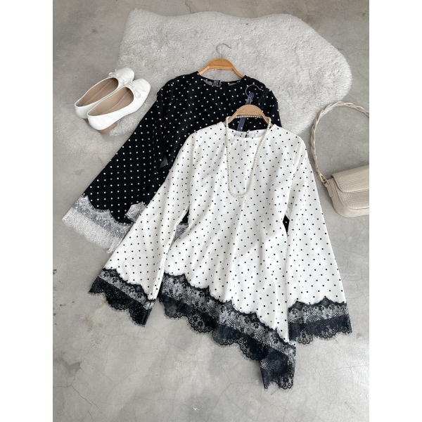 Atelia Polka Top