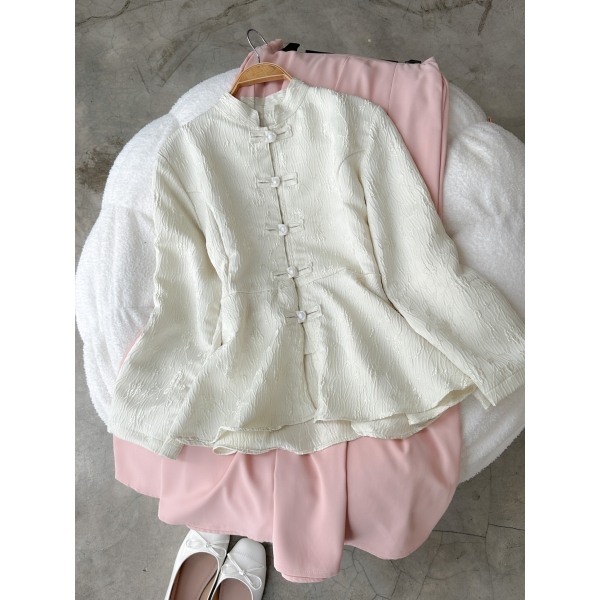 Petra Brocade Top