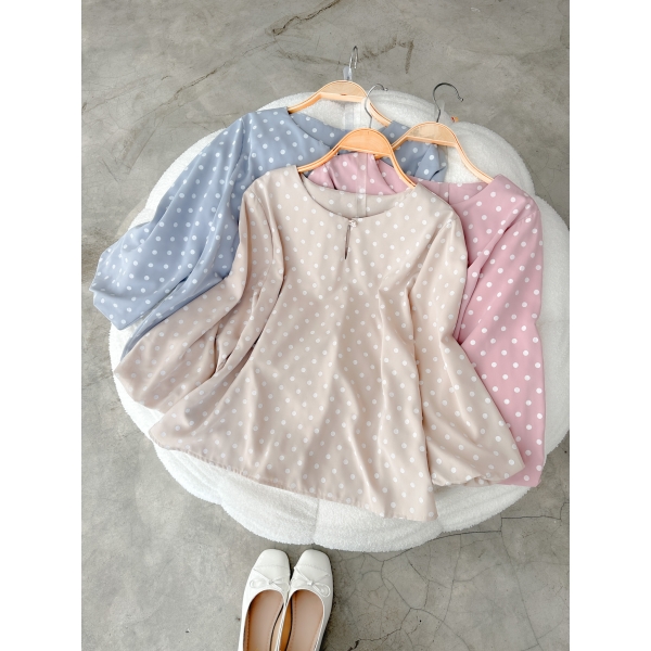 Panelope Polka Top