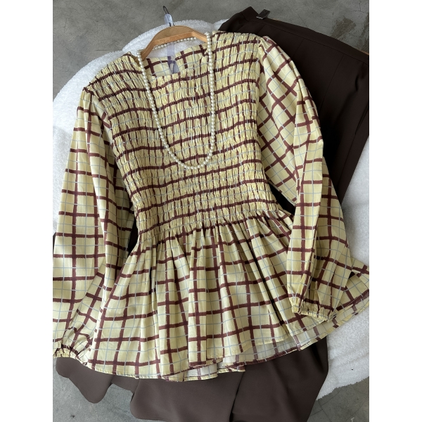 Indie Pleated Top