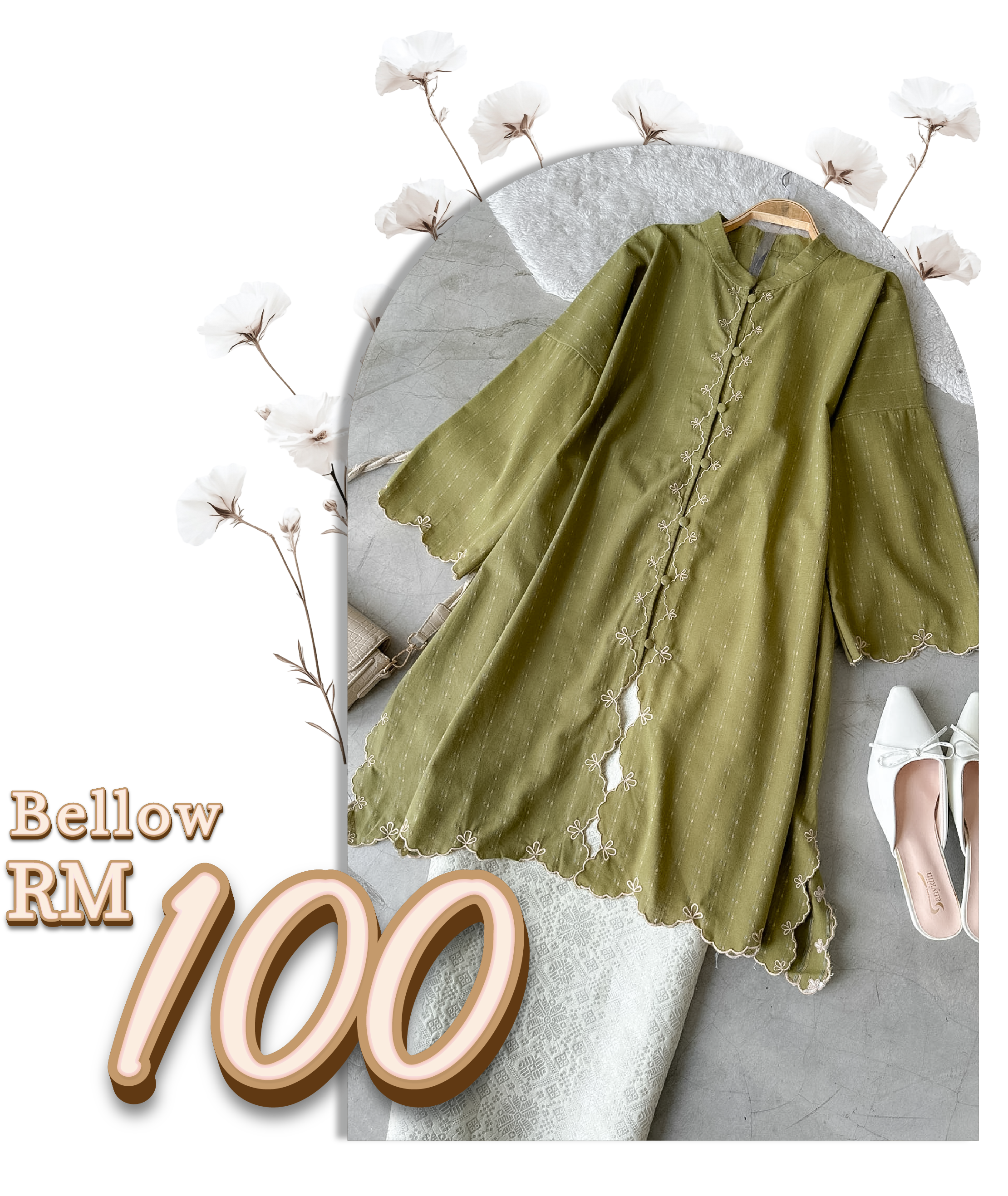 below 100