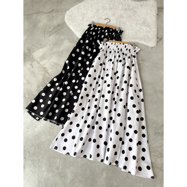 Letto Polka Skirt