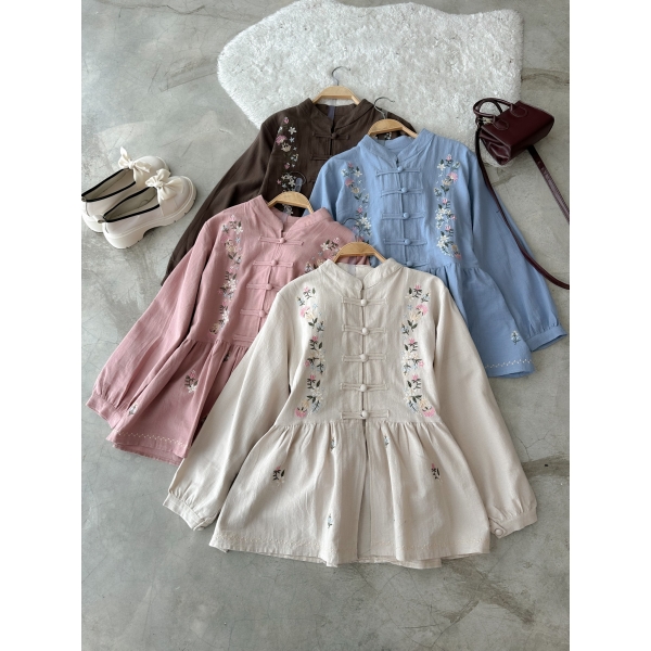 Jiayi Sulam Top