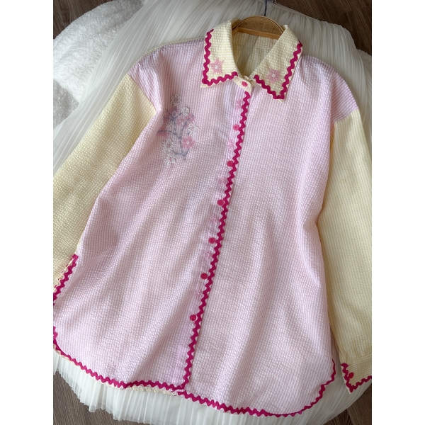 Solenne Stripe Top