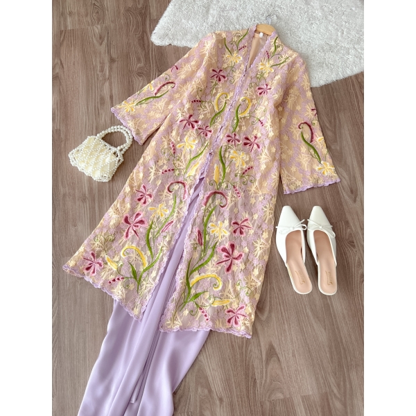 Farah Kebaya Labuh - Top Only M