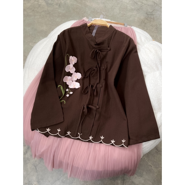 Orkhis Sulam Top