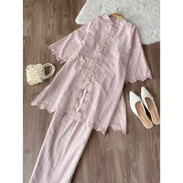 Inshira Stripe Kurung Set