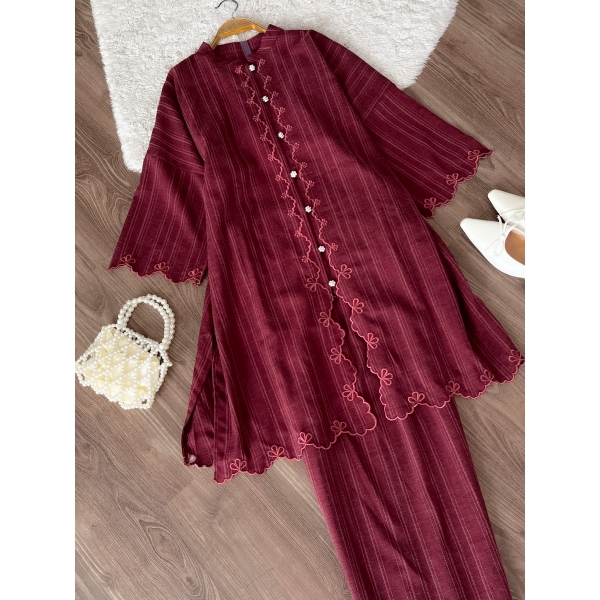 Inshira Stripe Kurung Set