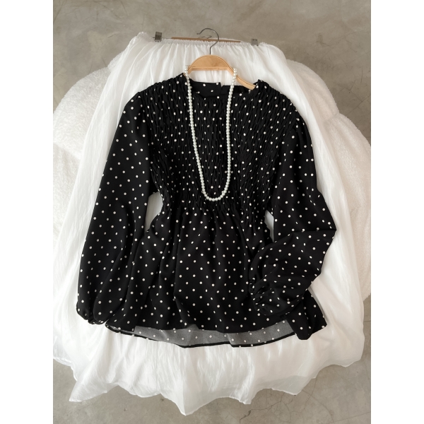Quiza Polka Top