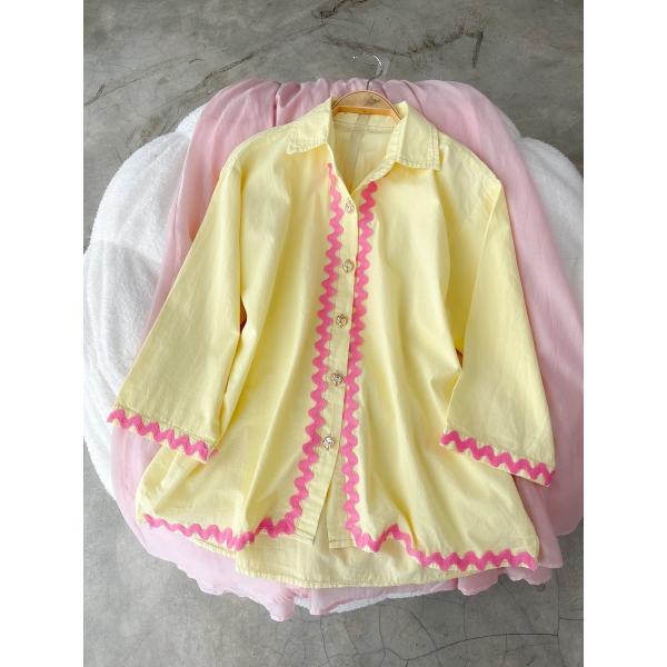 Mavi Cotton Top
