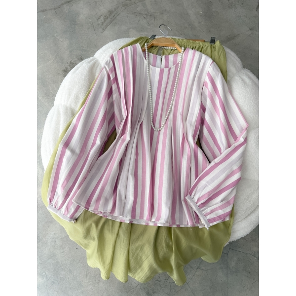 Rania Stripe Top