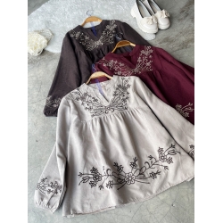 Samira Velvet Top