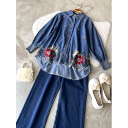 Lovita Denim Top