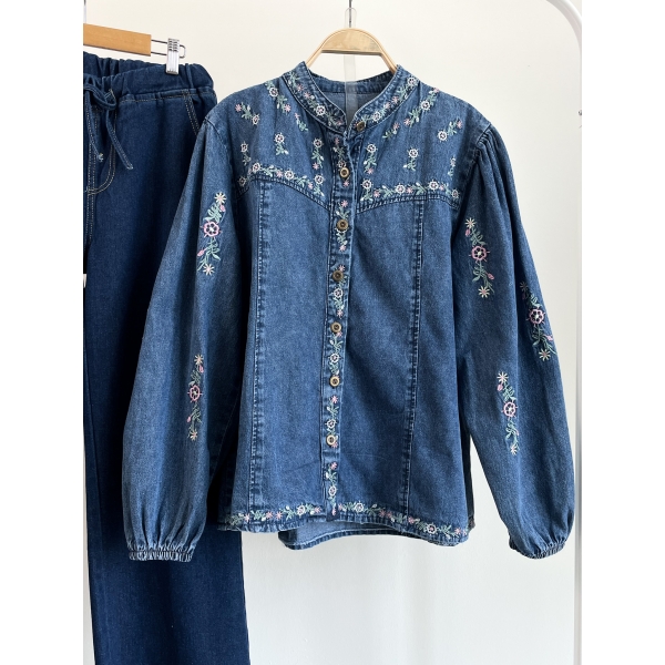 Zelda Denim Top