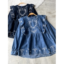 Felisa Denim Top