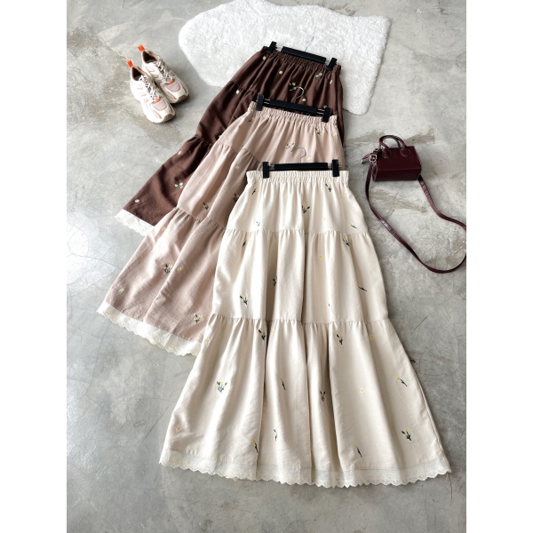 Hetty Velvet Skirt