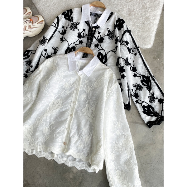 Emory Embroidery Top