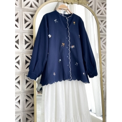 Latifa Sulam Top