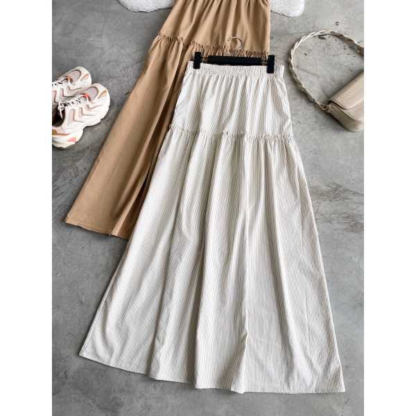 Gloria Stripe Skirt