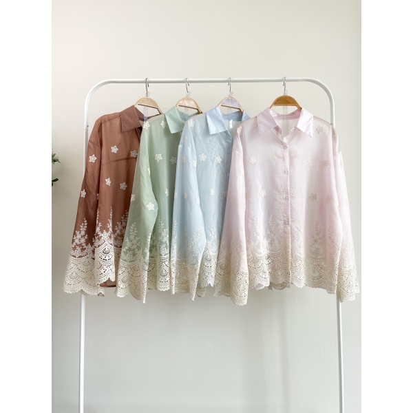 Zahra Embroidery Top