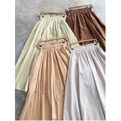 Lea Poplin Cotton Skirt 